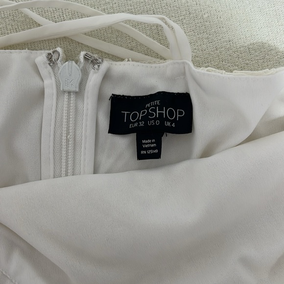 TopShop White Mini Dress - Picture 7 of 11